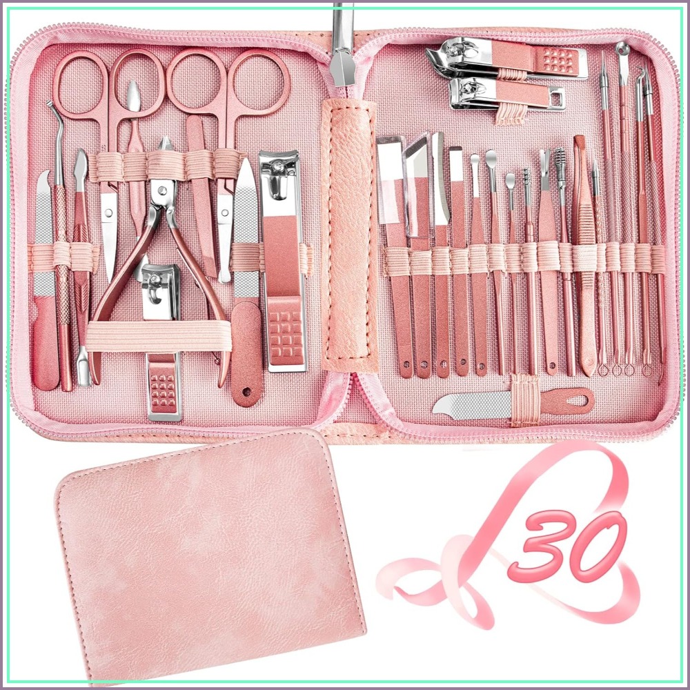 Men'S Grooming Images - 30-in-1 Professional Manicure Set - Complete