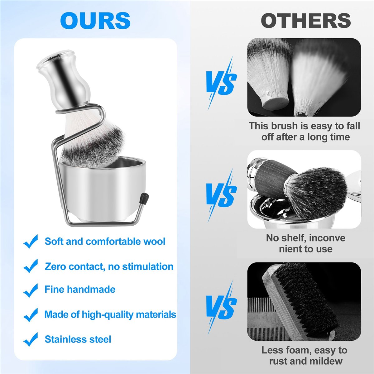 Shaving Bowl Soap - [NEW] Shaving Set Soap Bowl +