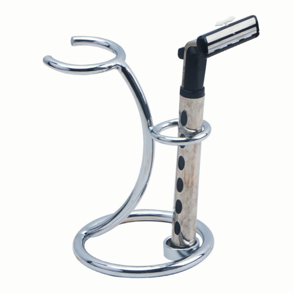 Men'S Grooming Organizer - Multifunctional Metal beard grooming Stand Holder