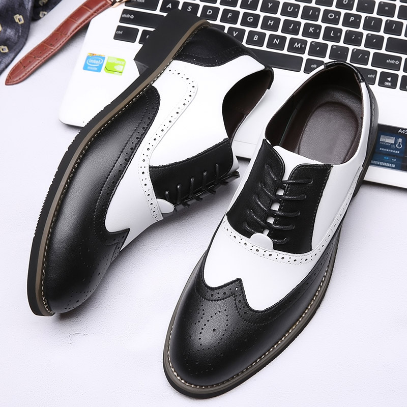 Men'S Grooming Oxford - Men Dress Shoes Genuine Leather Fashion