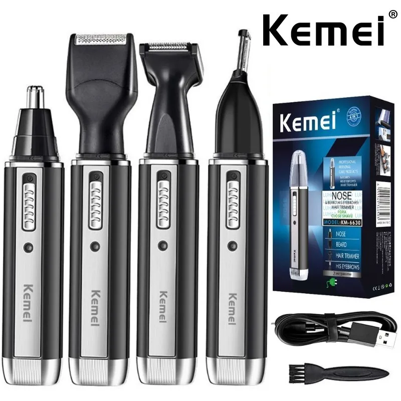 Kemei 4 in 1 trimmer for men E - Men'S Grooming Nose And Ear review and price
