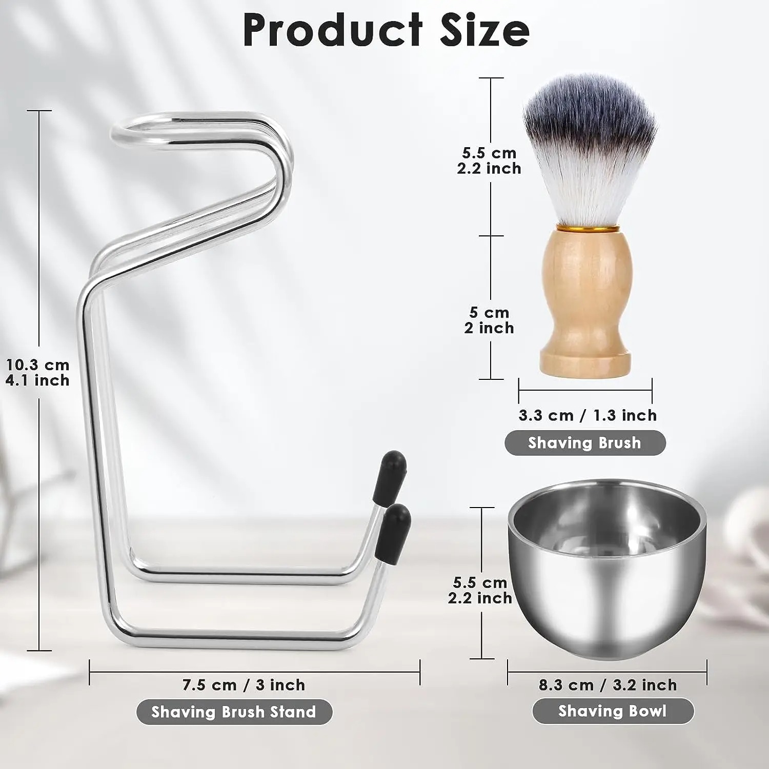Stainless Steel Men‘s Shaving  - Shaving Bowl Soap review and price