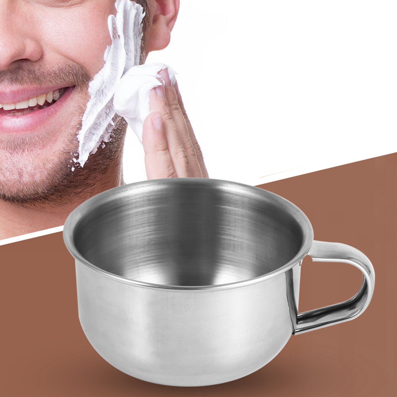 New Stainless Steel Metal Shav - Shaving Bowl Soap review and price