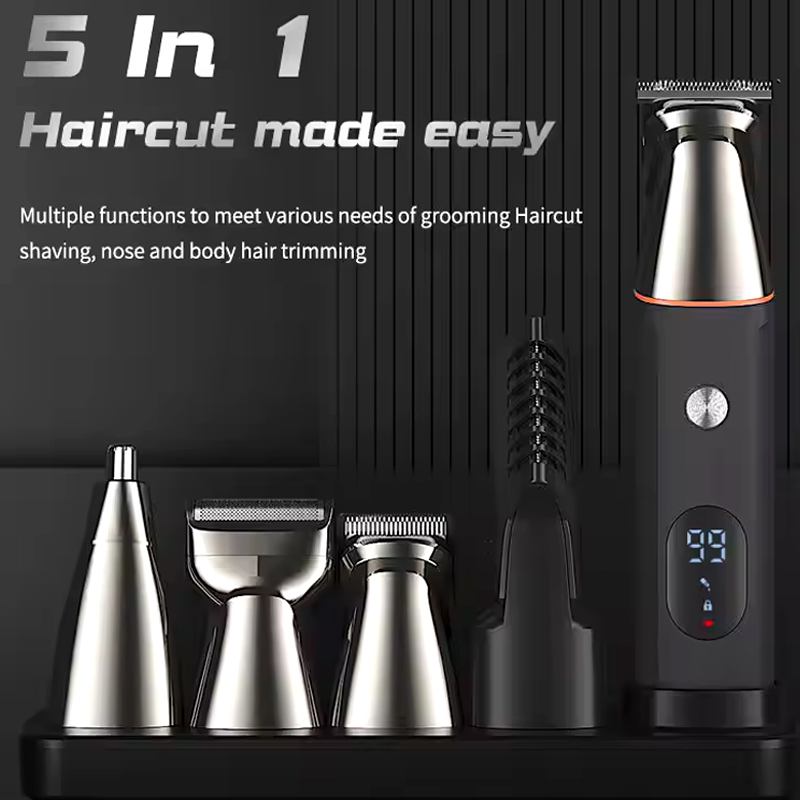 5-In-1 Grooming Kit Hair Clipp - Men'S Grooming Hair And Body Wash review and price