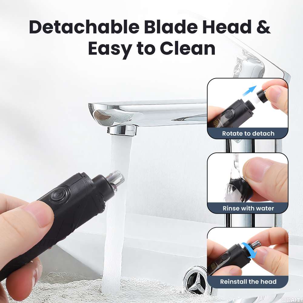 Rechargeable Nose Hair trimmer - Men'S Grooming Nose And Ear review and price