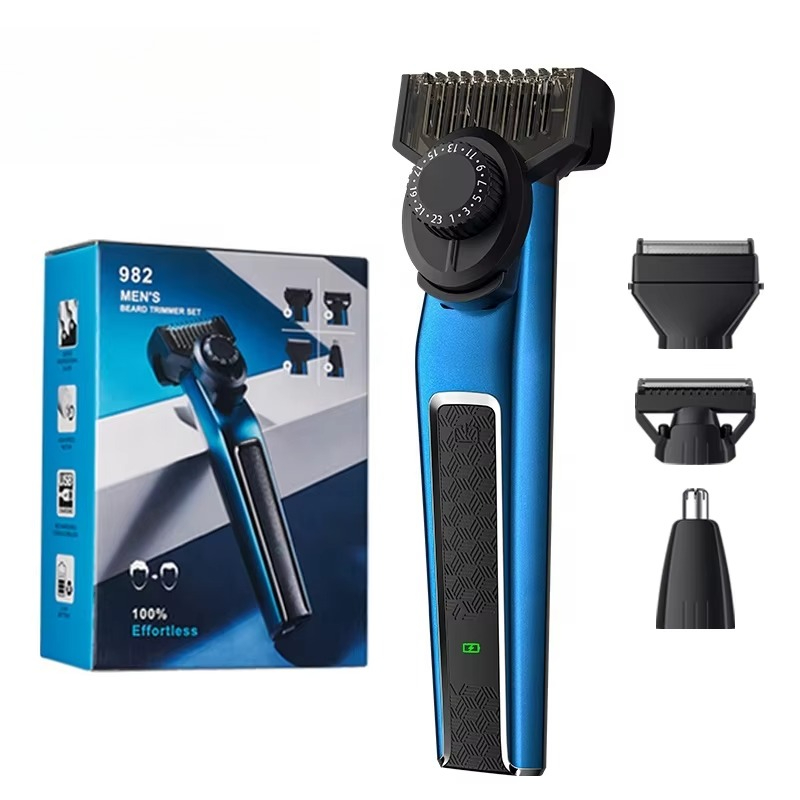 982 Men Beard Trimmer Set Hair - Men'S Grooming Nose And Ear review and price