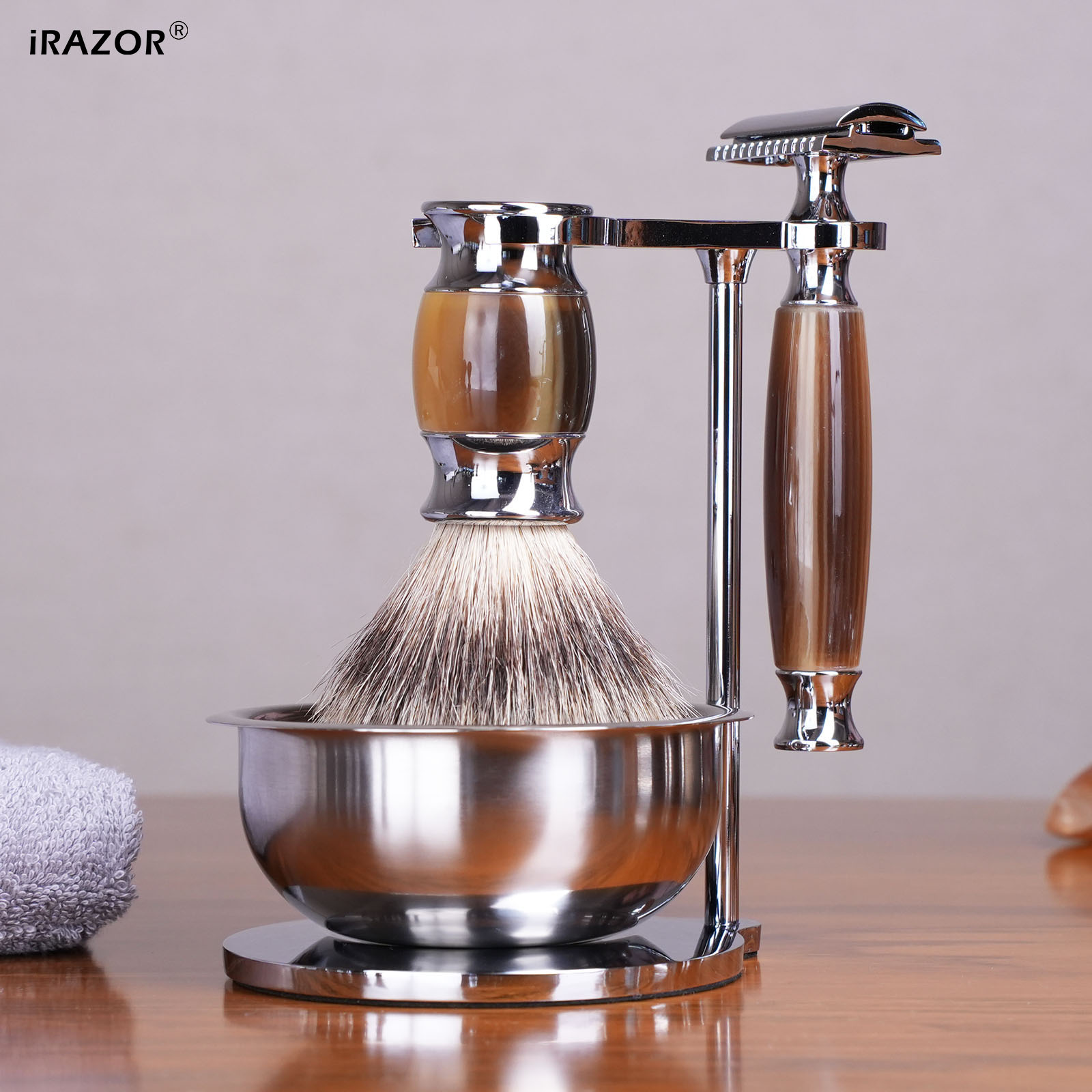 iRAZOR Luxury Mens DE Safety R - Men'S Grooming Barbershop review and price