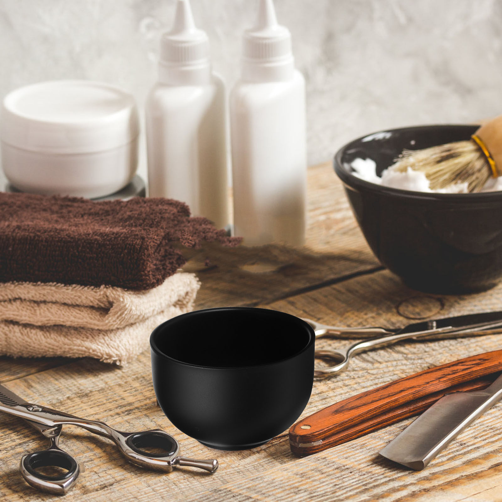 Black Mens Stainless Steel Sha - Shaving Bowl Soap review and price