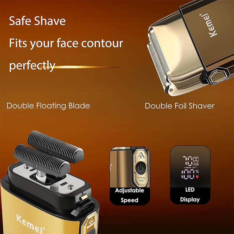 Kemei KM-TX10 T9 Hair Trimmer  - Men'S Grooming Organizer review and price