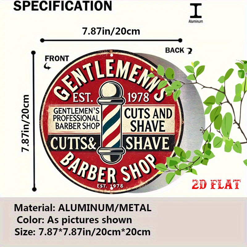 Classic Barbershop 2D Flat Rou - Men'S Grooming Barbershop review and price